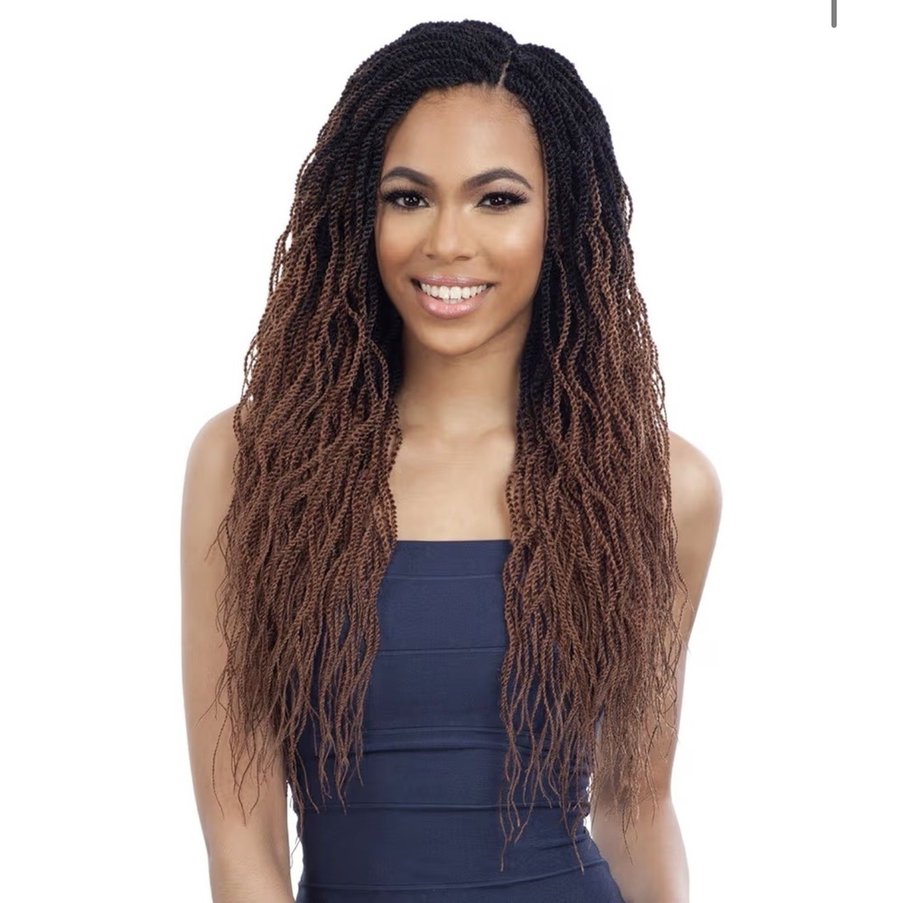 Freetress Braids Ombre Two-tone Light Auburn‎ OT30 Single Pack 18" Length
